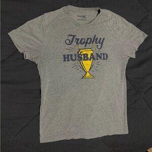 Mens Old Navy Trophy Husband Tee